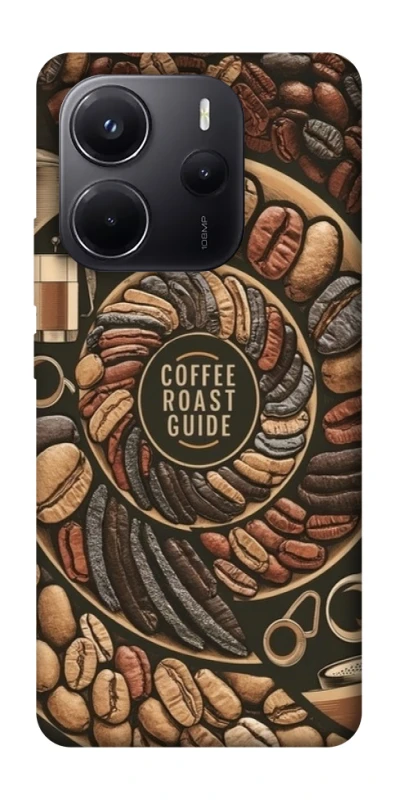 Чохол на Xiaomi Redmi Note 14 5G Coffee roast guide фото 1 з 1