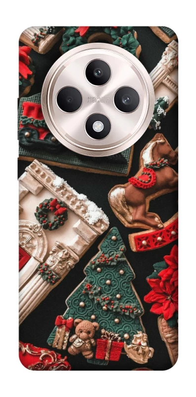 Чехол на Oppo Reno 12 F 4G/5G Новогодний v20 фото 1 из 1