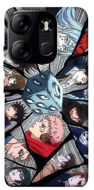 Чохол на Tecno Spark Go 2023 jujutsu kaisen v4 фото 1 з 1