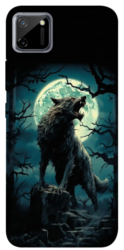 Чохол на Realme C11 Вовк під місяцем фото 1 з 1