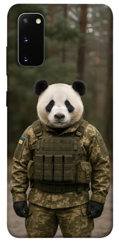 Чехол на Samsung Galaxy S20 Панда защитник фото 1 из 1