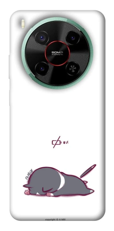 Чохол на ZTE Nubia V70 Max The battery is dead фото 1 з 1