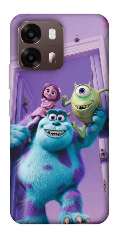 Чохол на Oppo A6 Monsters friends фото 2 з 2