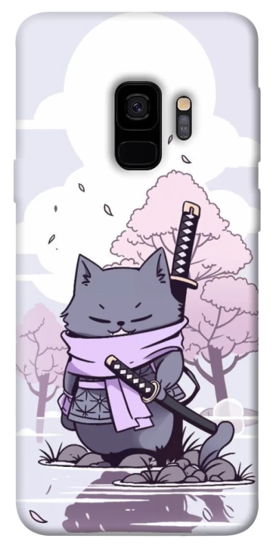 Чехол на Samsung Galaxy S9 Samurai cat фото 1 из 1