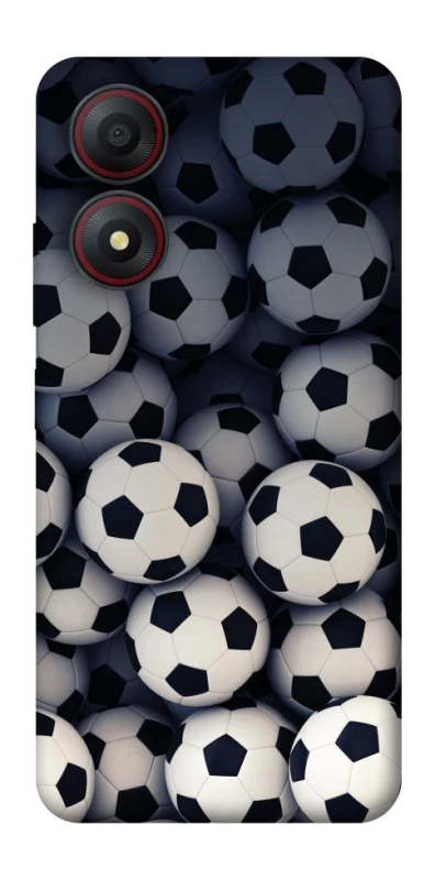 Чохол на ZTE Blade A34 4G Футбольні м'ячи фото 1 з 1