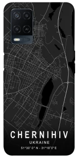 Чехол на Oppo A54 4G Chernihiv map фото 1 из 1