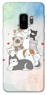 Чехол на Samsung Galaxy S9 Funny Pets ver.2 фото 1 из 1