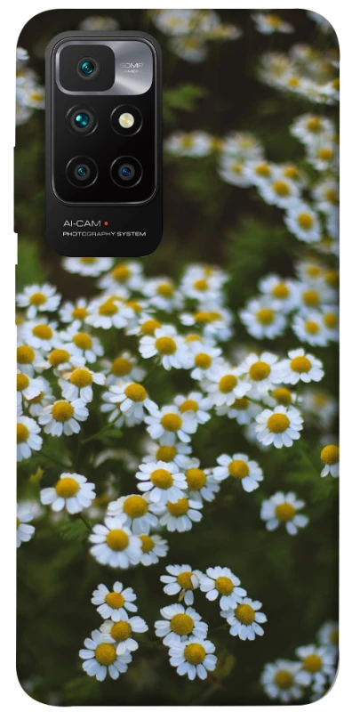 Чохол на Xiaomi Redmi 10 Ромашки v13 фото 1 з 1