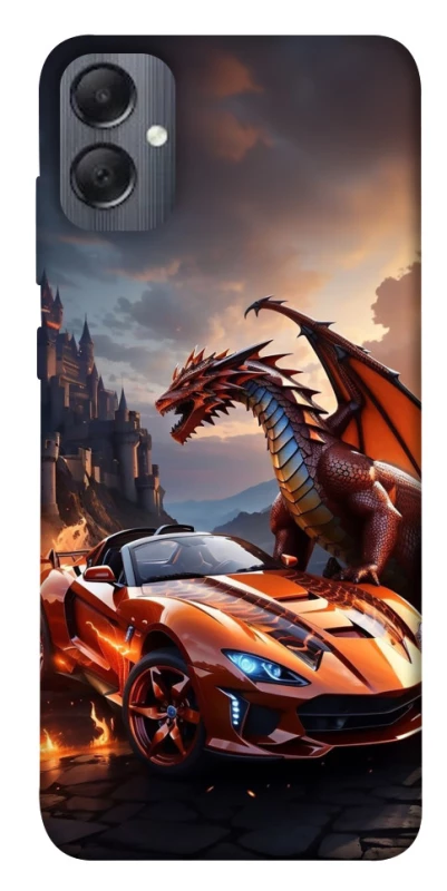 Чехол на Samsung Galaxy A05 Сar and dragon фото 1 из 1