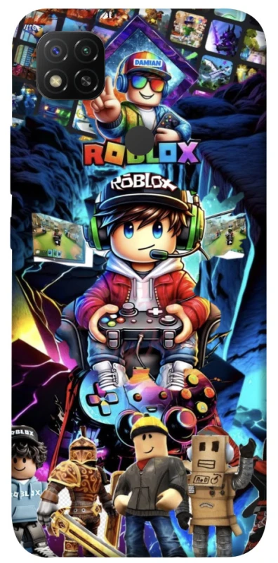 Чохол на Xiaomi Redmi 9C Roblox collage ver.4 фото 1 з 1