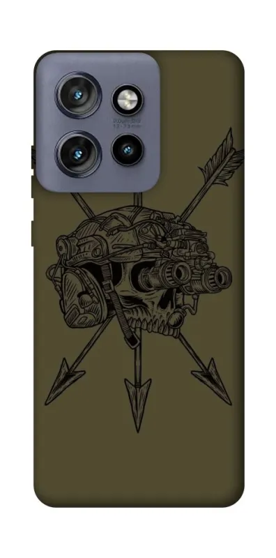 Чехол на Motorola Edge 50 Neo Mil skull фото 1 из 1