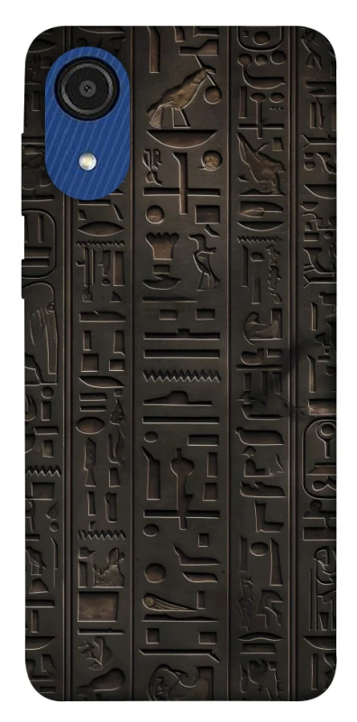 Чехол на Samsung Galaxy A03 Core Hieroglyphs фото 1 из 1