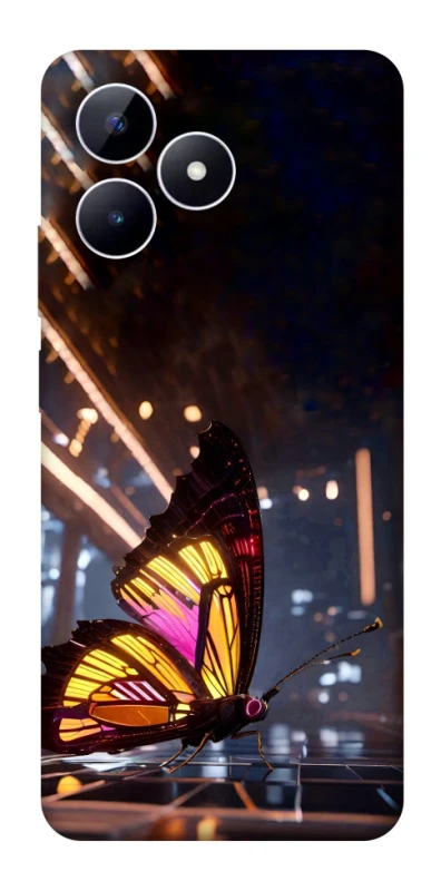 Чехол на Realme Note 50 5G Cyber butterfly фото 1 из 1