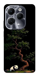 Чехол на Infinix Hot 40 Panda and tree фото 1 из 1