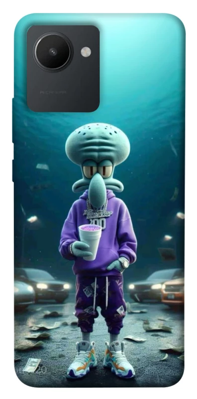 Чехол на Realme C30 Сквидвард фото 1 из 1
