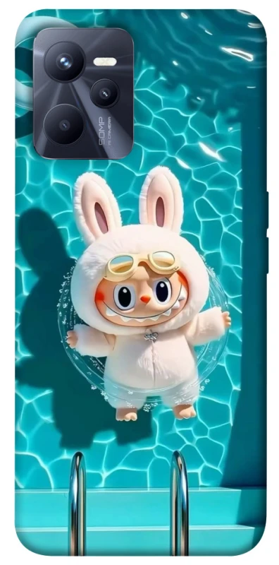 Чохол на Realme C35 Labubu in the pool ver.2 фото 1 з 1
