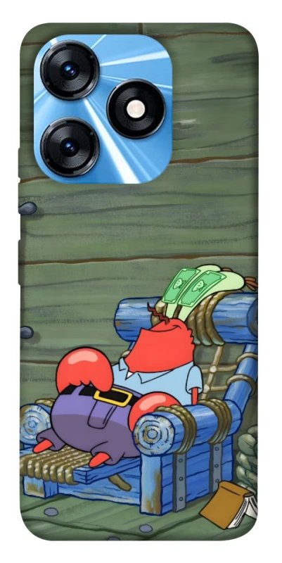 Чехол на TECNO Spark 10 Mr.Krabs фото 1 из 1