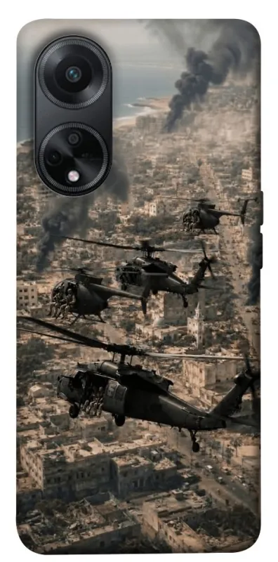 Чехол на Oppo A98 Black hawk фото 1 из 1