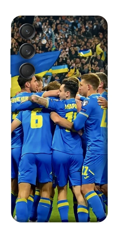 Чехол на Samsung Galaxy M55 Сборная Украины v3 фото 1 из 1