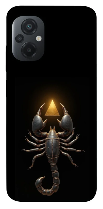 Чехол на Xiaomi Poco M5 Scorpio with Golden Triangle фото 1 из 1