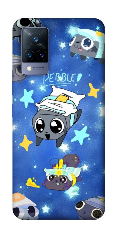 Чохол на Vivo V21 Pebble kitten stars фото 1 з 1