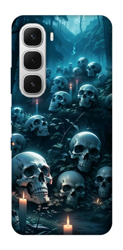 Чохол на Infinix Hot 60i Skulls v3 фото 1 з 1