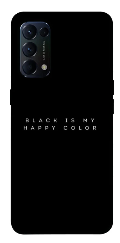 Чохол на Oppo Reno 5 4G Black color фото 1 з 1
