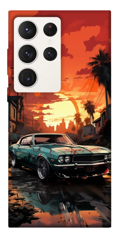 Чохол на Samsung Galaxy S23 Ultra Car at sunset фото 1 з 1