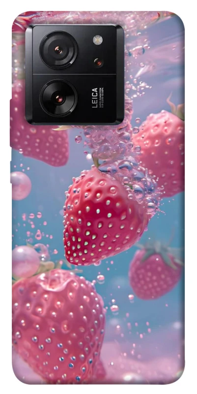 Чохол на Xiaomi 13T Pro Полуниця в воді фото 1 з 1