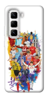 Чехол на Infinix Hot 50 Pro Football Abstract v2 фото 1 из 1