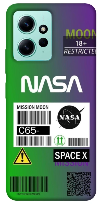 Чохол на Xiaomi Redmi Note 12 4G NASA ver.2 фото 1 з 1