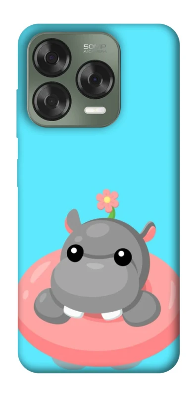 Чохол на ZTE Nubia V70 Design Adopt Me Hippo Floatie фото 1 з 1