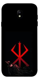 Чохол на Samsung J730 Galaxy J7 (2017) Berserk Red Logo фото 1 з 1
