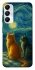 Чохол на Samsung Galaxy A05s Cats under the stars фото 1 з 1