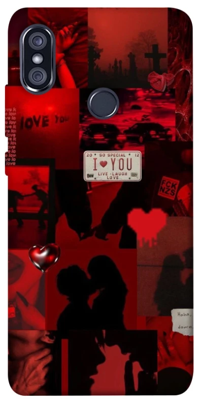 Чохол на Xiaomi Redmi Note 5 Pro / Note 5 (AI Dual Camera) Love collage ver.2 фото 1 з 1