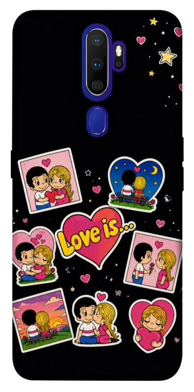 Чохол на Oppo A5 (2020) / Oppo A9 (2020) Love is фото 1 з 1