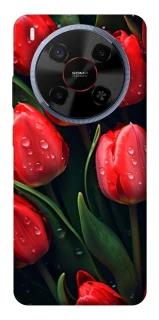 Чохол на ZTE Blade V70 Max Червоні тюльпани фото 1 Чохол на ZTE Blade V70 Max Червоні тюльпани фото 1 з 1