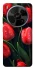 Чохол на ZTE Blade V70 Max Червоні тюльпани фото 1 Чохол на ZTE Blade V70 Max Червоні тюльпани фото 1 з 1