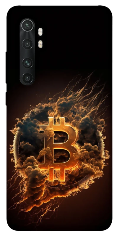 Чохол на Xiaomi Mi Note 10 Lite Smoky Bitcoin фото 1 з 1