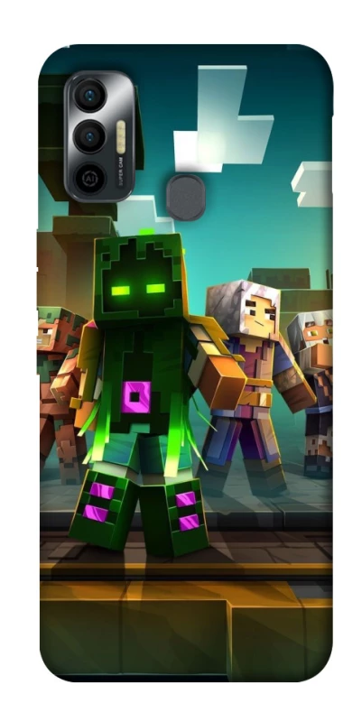 Чохол на TECNO Spark 7 Minecraft dungeon фото 1 з 1