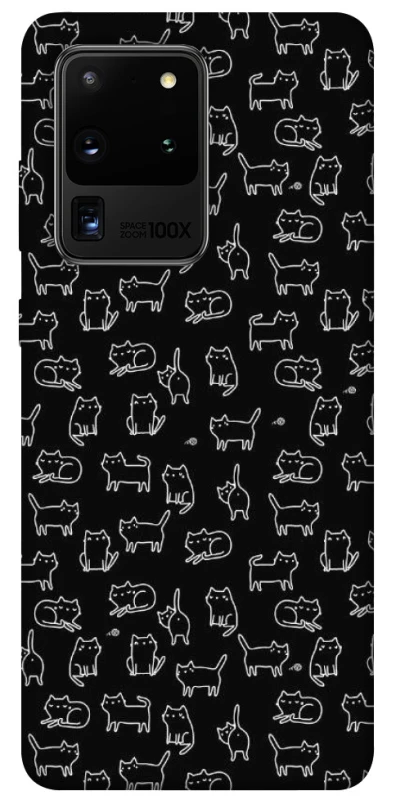 Чохол на Samsung Galaxy S20 Ultra Black Cats фото 1 з 1