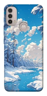 Чохол на Motorola Moto E40 Winter art фото 1 з 1