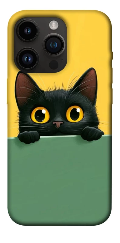 Чехол на Apple iPhone 14 Pro (6.1") Black cat v2 фото 1 из 1
