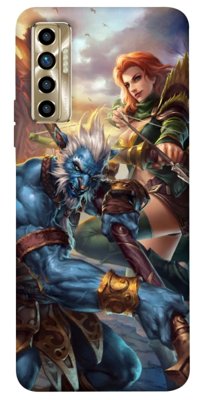 Чохол на TECNO Camon 17P Dota heroes фото 1 з 1