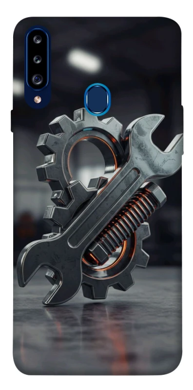 Чохол на Samsung Galaxy A20s Mechanic фото 1 з 1