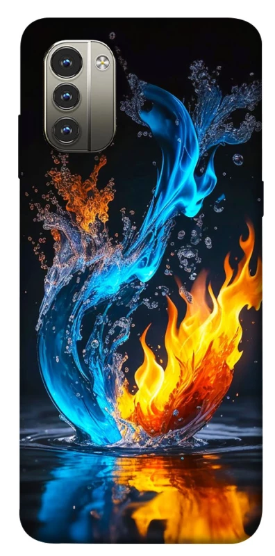 Чехол на Nokia G11 Water And Fire фото 1 из 1