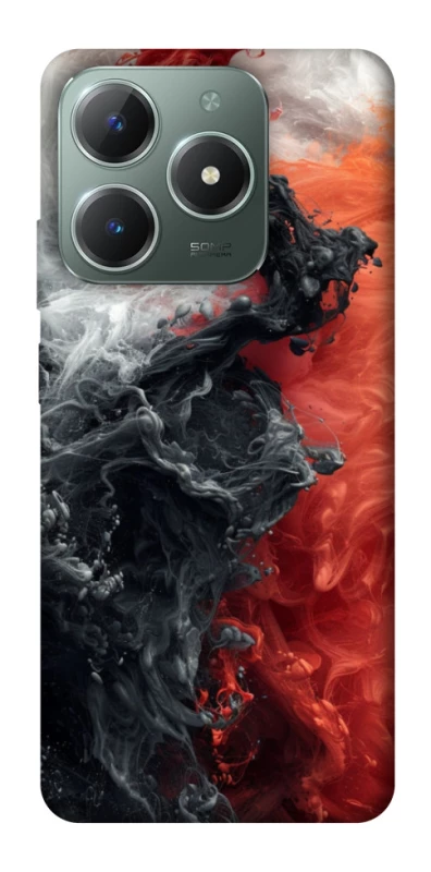 Чохол на Realme C61 Black and Red фото 1 з 1