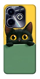 Чохол на Infinix Hot 40i Black cat v2 фото 1 з 1