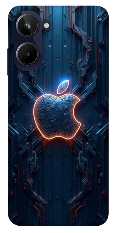 Чохол на Realme 10 4G Apple logo ver.1 фото 1 з 1