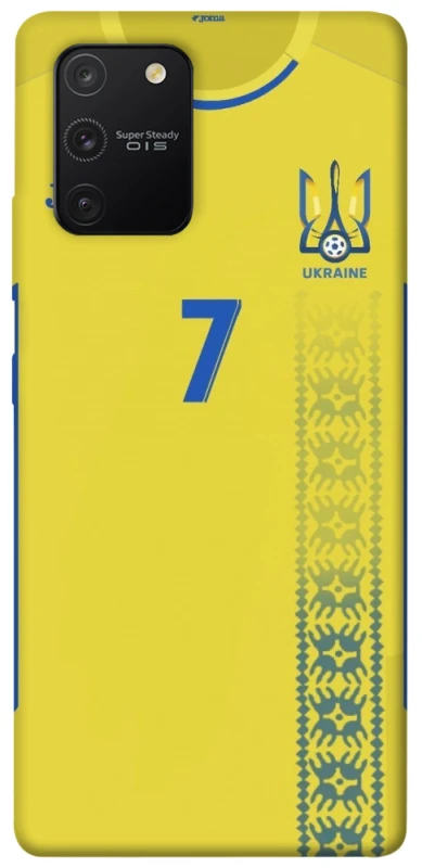 Чехол на Samsung Galaxy S10 Lite UA-Football ver.3 фото 1 из 1